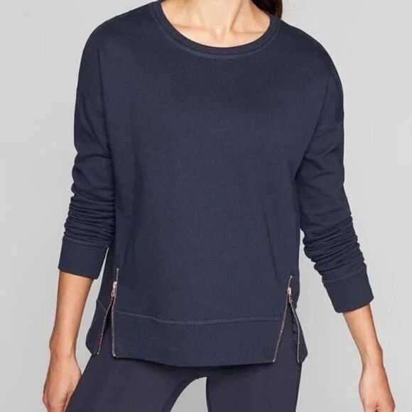 Athleta zipper sweatshirt XS - Picture 1 of 5